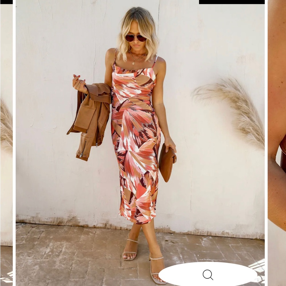 Lush midi dress size 8